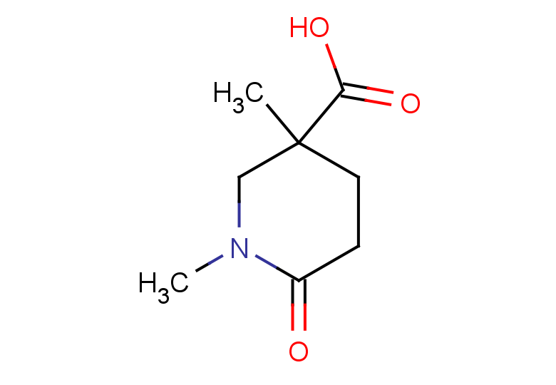 1,3-dimethyl-6-oxopiperidine-3-carboxylic acid