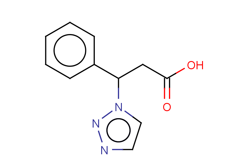 3-phenyl-3-(1H-1,2,3-triazol-1-yl)propanoic acid