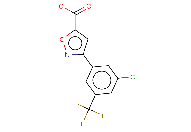 3-[3-chloro-5-(trifluoromethyl)phenyl]-1,2-oxazole-5-carboxylic acid