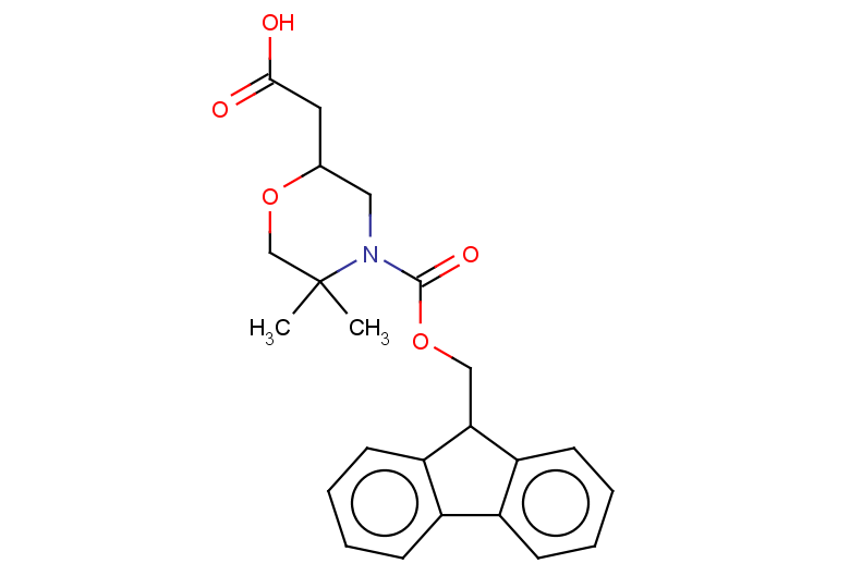 2-(4-{[(9H-fluoren-9-yl)methoxy]carbonyl}-5,5-dimethylmorpholin-2-yl)acetic acid