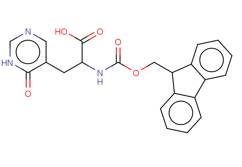 2-({[(9H-fluoren-9-yl)methoxy]carbonyl}amino)-3-(6-oxo-1,6-dihydropyrimidin-5-yl)propanoic acid