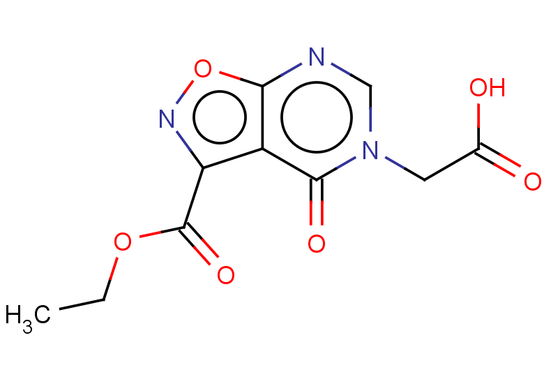 2-[3-(ethoxycarbonyl)-4-oxo-4H,5H-[1,2]oxazolo[5,4-d]pyrimidin-5-yl]acetic acid