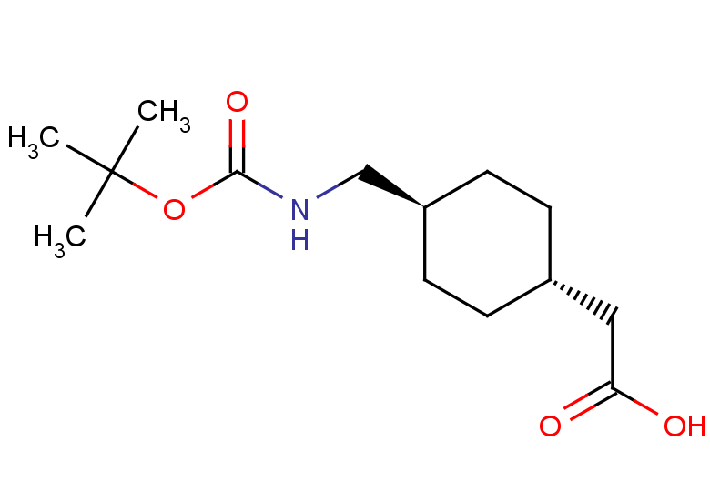 2-[(1r,4r)-4-({[(tert-butoxy)carbonyl]amino}methyl)cyclohexyl]acetic acid, trans