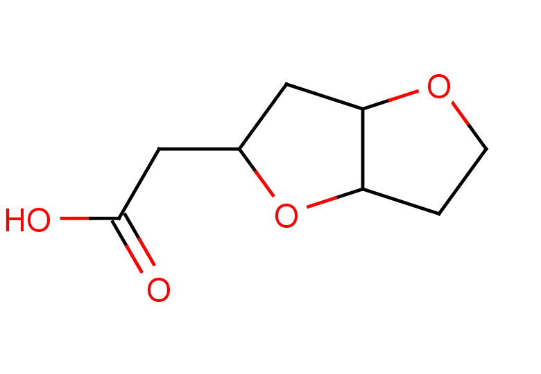 2-{hexahydrofuro[3,2-b]furan-2-yl}acetic acid, Mixture of diastereomers