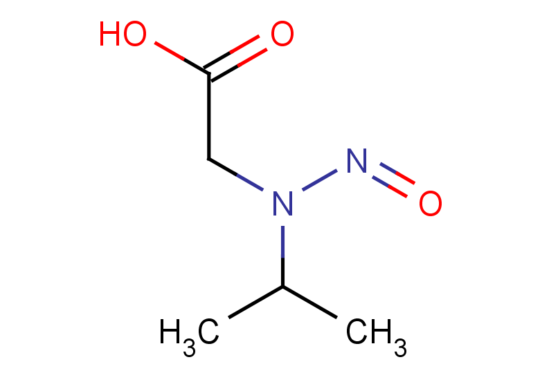 2-[nitroso(propan-2-yl)amino]acetic acid