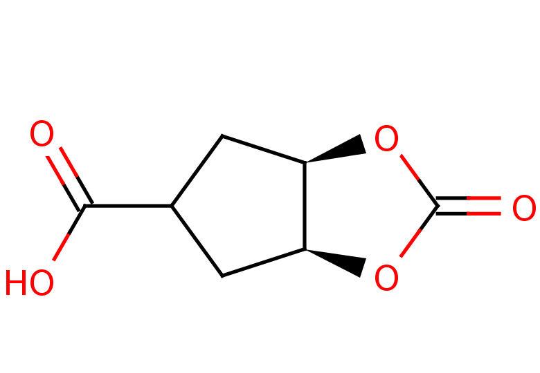 rac-(3aR,6aS)-2-oxo-hexahydrocyclopenta[d][1,3]dioxole-5-carboxylic acid, Mixture of diastereomers