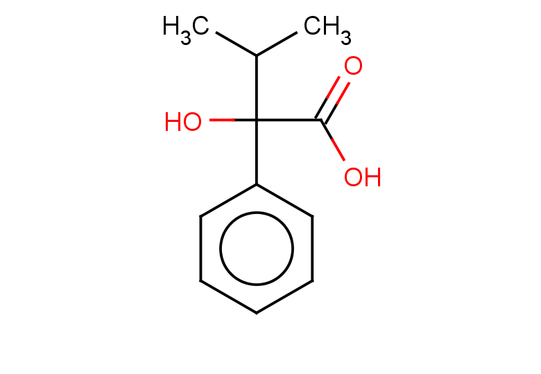 2-hydroxy-3-methyl-2-phenylbutanoic acid