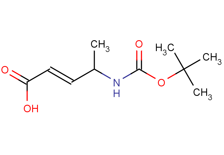 (2E)-4-{[(tert-butoxy)carbonyl]amino}pent-2-enoic acid