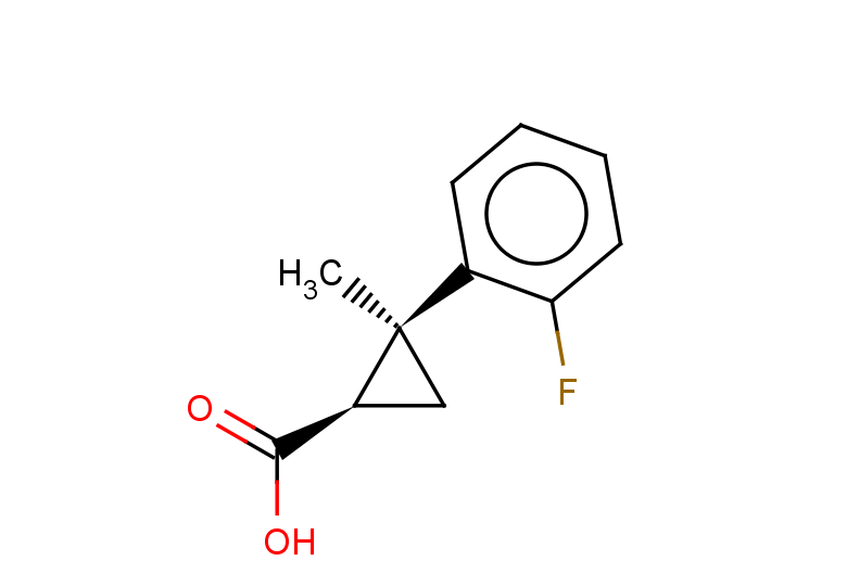 rac-(1R,2S)-2-(2-fluorophenyl)-2-methylcyclopropane-1-carboxylic acid