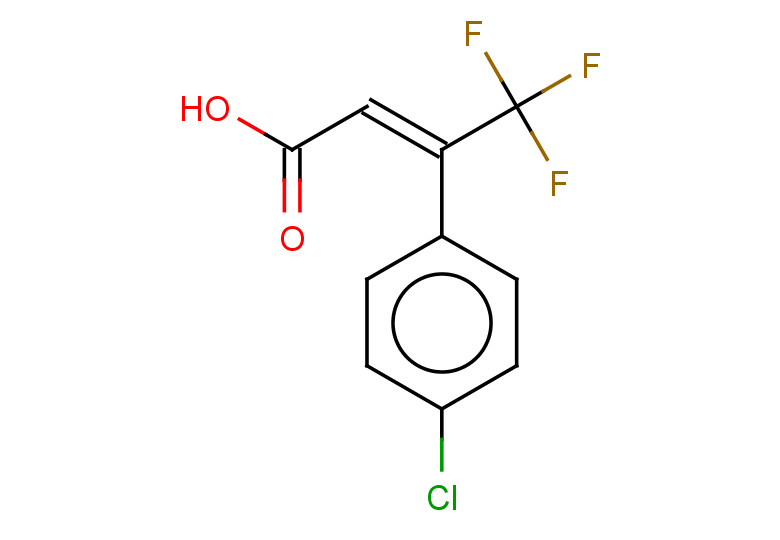 (2E)-3-(4-chlorophenyl)-4,4,4-trifluorobut-2-enoic acid