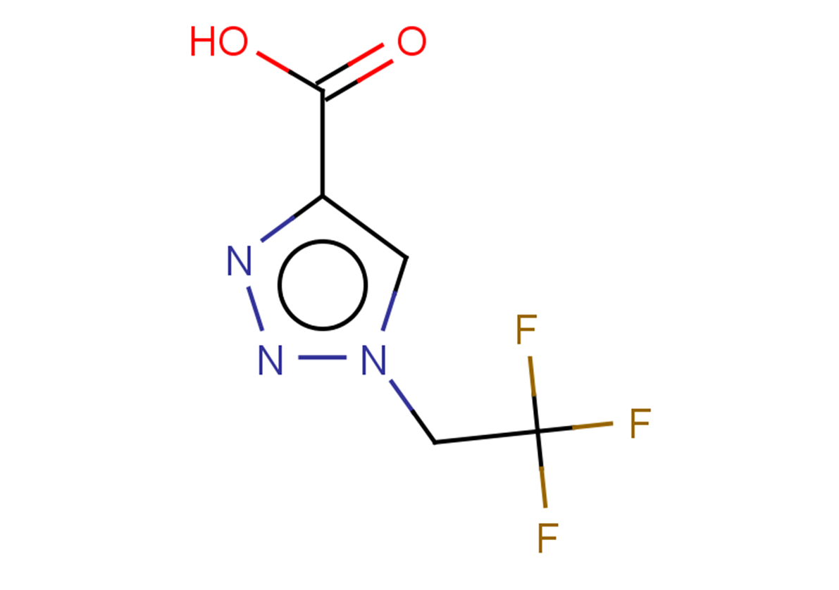 1-(2,2,2-trifluoroethyl)-1H-1,2,3-triazole-4-carboxylic acid