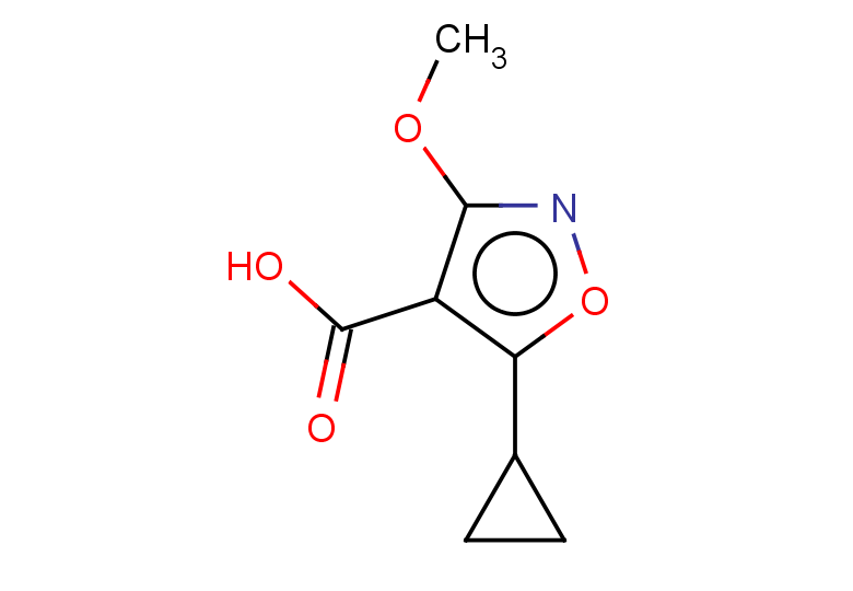 5-cyclopropyl-3-methoxy-1,2-oxazole-4-carboxylic acid