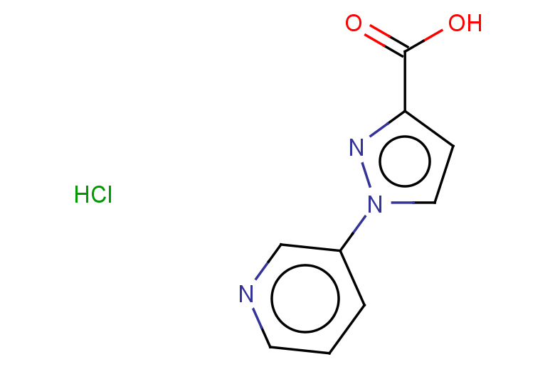 1-(pyridin-3-yl)-1H-pyrazole-3-carboxylic acid hydrochloride