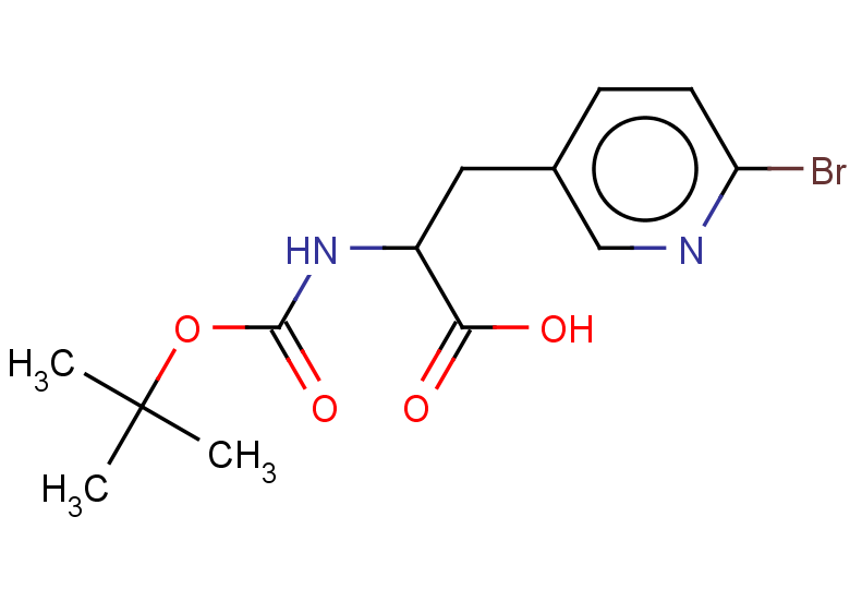 3-(6-bromopyridin-3-yl)-2-{[(tert-butoxy)carbonyl]amino}propanoic acid