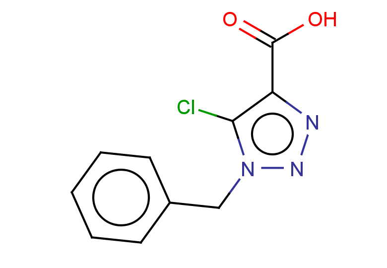 1-benzyl-5-chloro-1H-1,2,3-triazole-4-carboxylic acid
