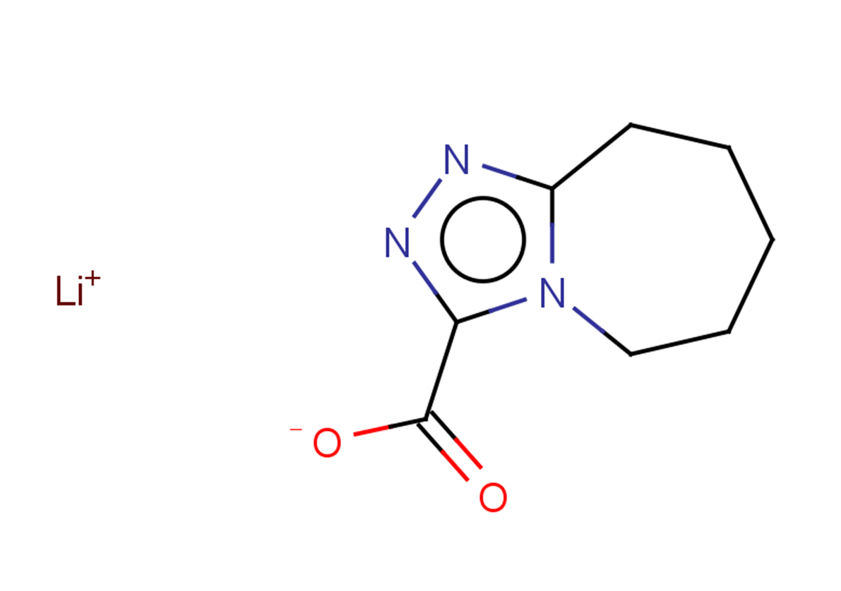 lithium(1+) 5H,6H,7H,8H,9H-[1,2,4]triazolo[4,3-a]azepine-3-carboxylate
