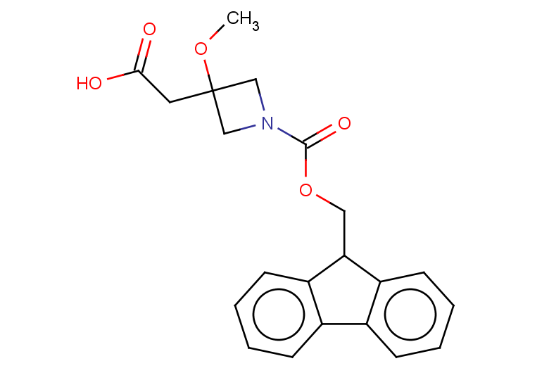 2-(1-{[(9H-fluoren-9-yl)methoxy]carbonyl}-3-methoxyazetidin-3-yl)acetic acid