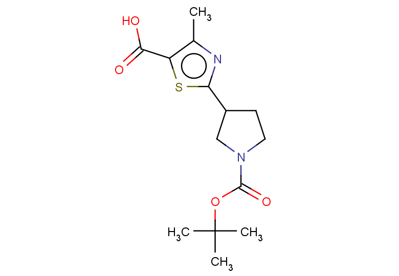 2-{1-[(tert-butoxy)carbonyl]pyrrolidin-3-yl}-4-methyl-1,3-thiazole-5-carboxylic acid