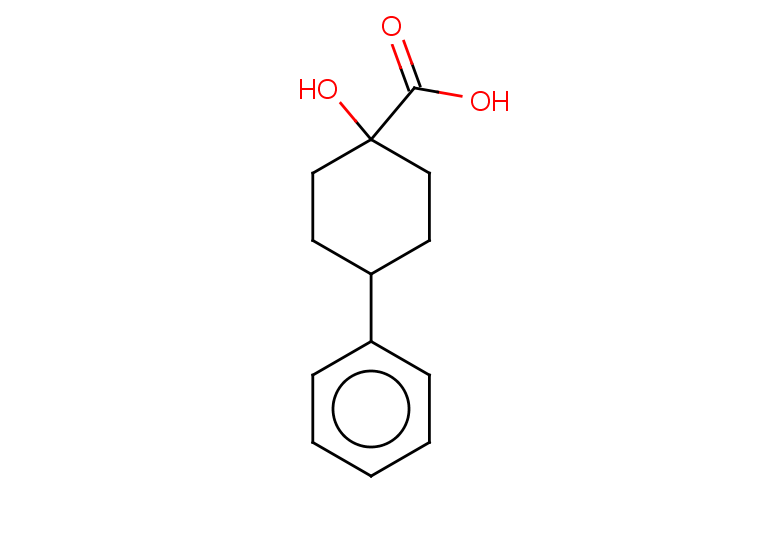 1-hydroxy-4-phenylcyclohexane-1-carboxylic acid, Mixture of diastereomers