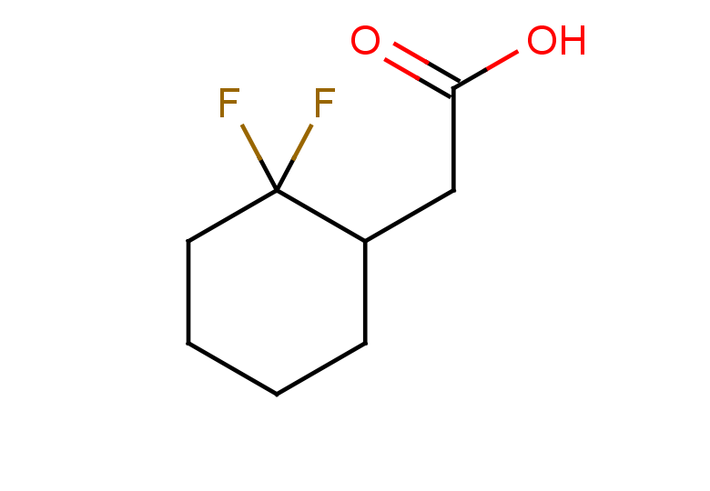 2-(2,2-difluorocyclohexyl)acetic acid