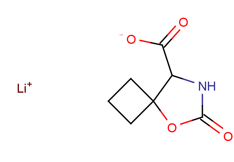 lithium(1+) ion 6-oxo-5-oxa-7-azaspiro[3.4]octane-8-carboxylate