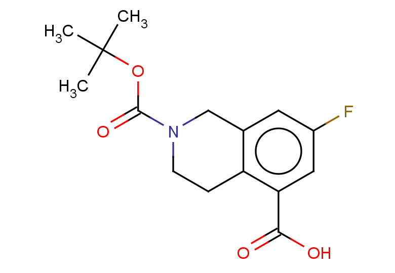 2-[(tert-butoxy)carbonyl]-7-fluoro-1,2,3,4-tetrahydroisoquinoline-5-carboxylic acid