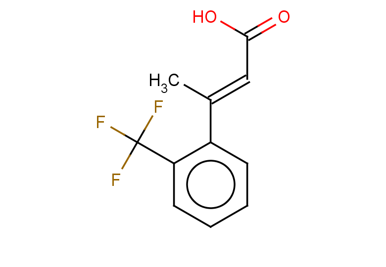 (2E)-3-[2-(trifluoromethyl)phenyl]but-2-enoic acid