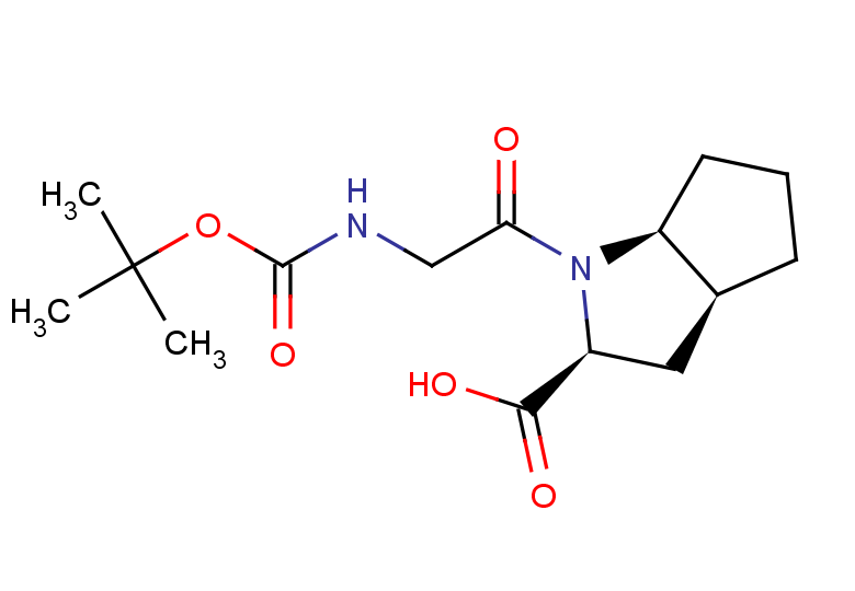 (2S,3aS,6aS)-1-(2-{[(tert-butoxy)carbonyl]amino}acetyl)-octahydrocyclopenta[b]pyrrole-2-carboxylic acid