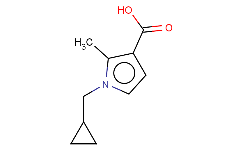 1-(cyclopropylmethyl)-2-methyl-1H-pyrrole-3-carboxylic acid
