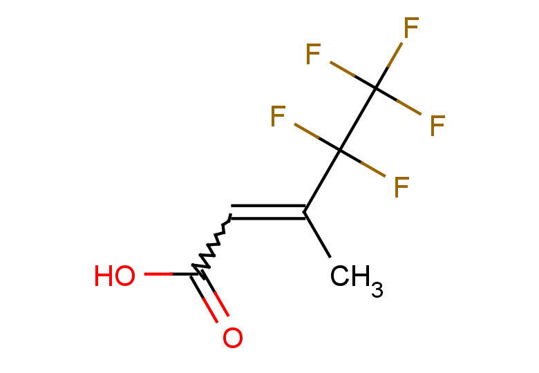 4,4,5,5,5-pentafluoro-3-methylpent-2-enoic acid