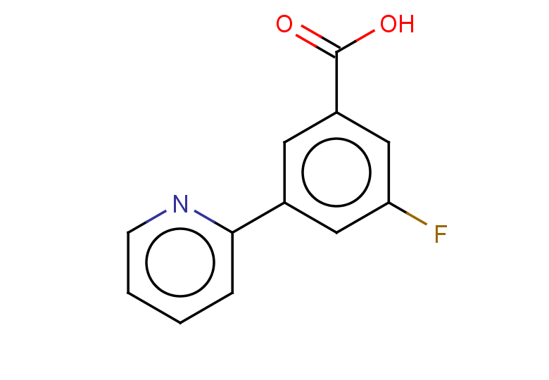 3-fluoro-5-(pyridin-2-yl)benzoic acid