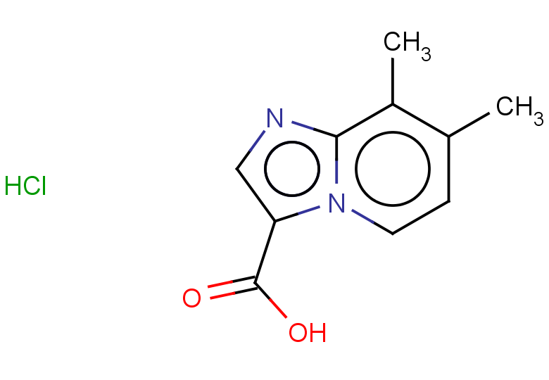 7,8-dimethylimidazo[1,2-a]pyridine-3-carboxylic acid hydrochloride