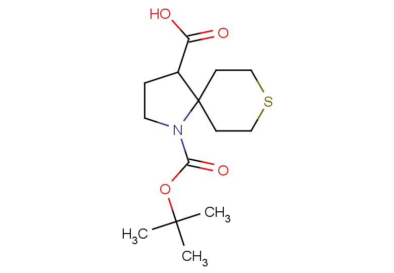 1-[(tert-butoxy)carbonyl]-8-thia-1-azaspiro[4.5]decane-4-carboxylic acid