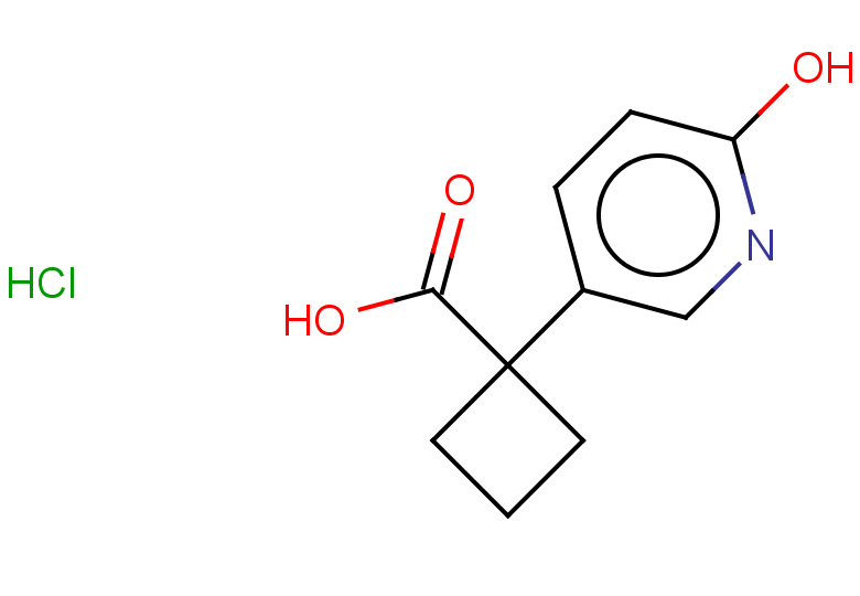 1-(6-hydroxypyridin-3-yl)cyclobutane-1-carboxylic acid hydrochloride