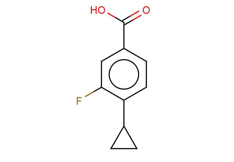 4-cyclopropyl-3-fluorobenzoic acid