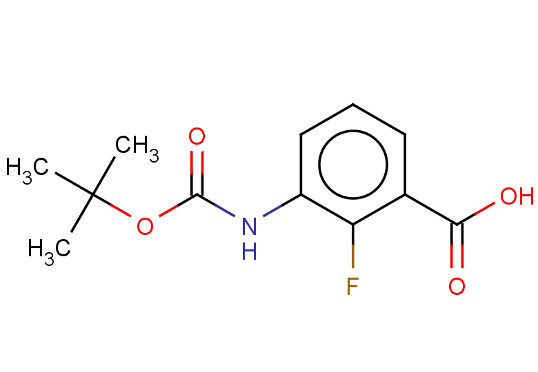 3-{[(tert-butoxy)carbonyl]amino}-2-fluorobenzoic acid