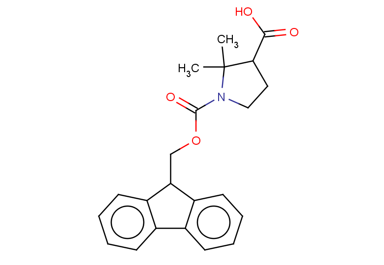 1-{[(9H-fluoren-9-yl)methoxy]carbonyl}-2,2-dimethylpyrrolidine-3-carboxylic acid