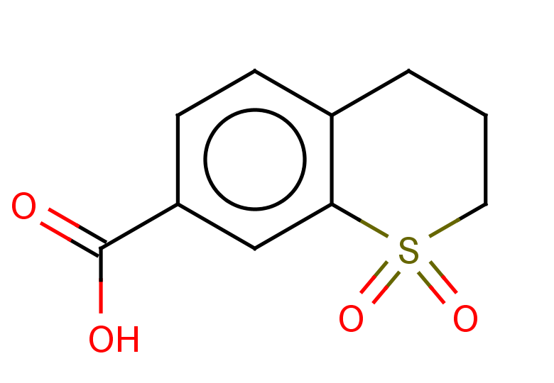 1,1-dioxo-3,4-dihydro-2H-1lambda6-benzothiopyran-7-carboxylic acid