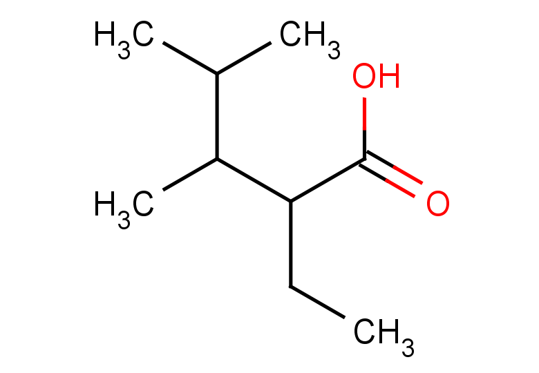 2-ethyl-3,4-dimethylpentanoic acid