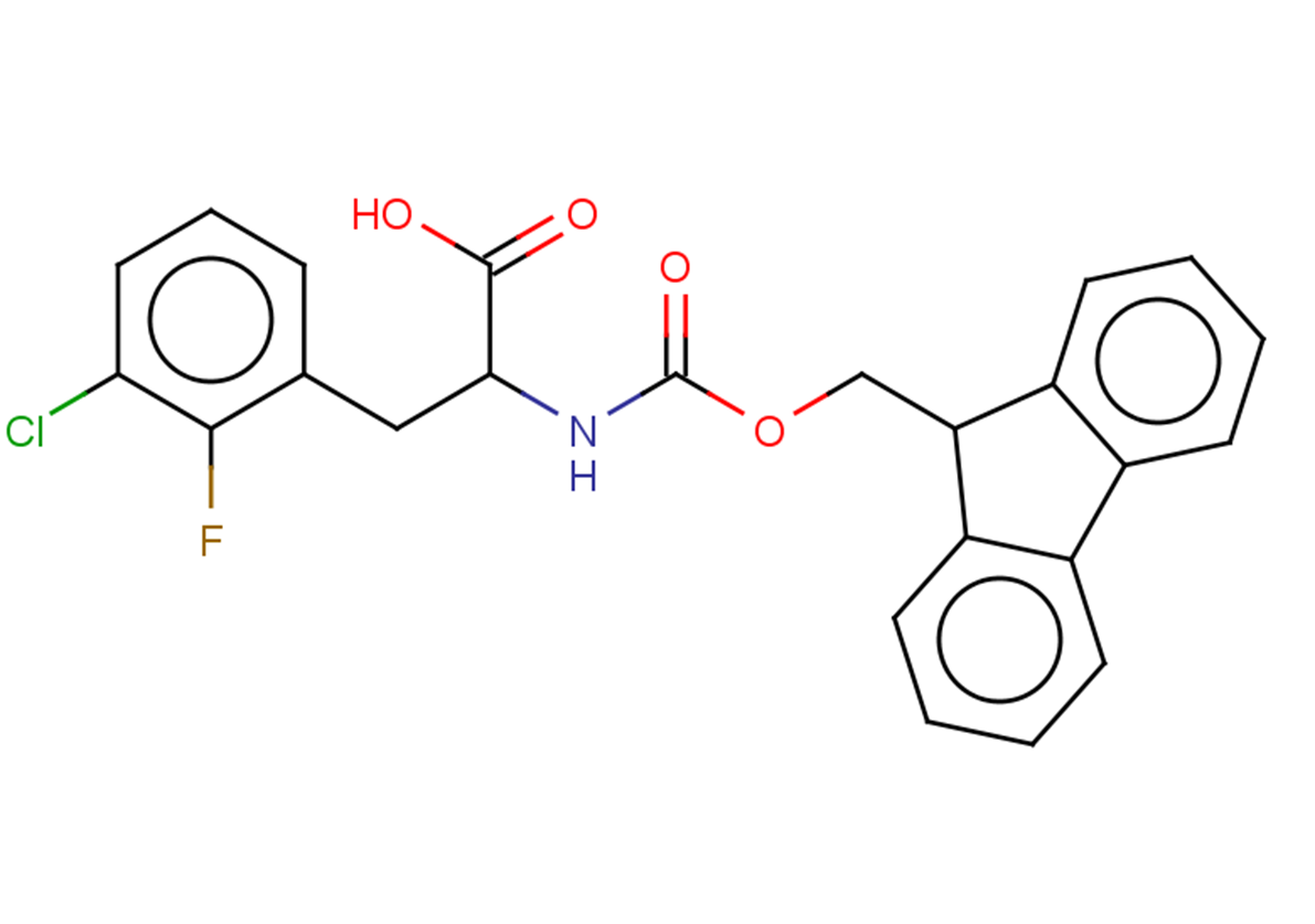 3-(3-chloro-2-fluorophenyl)-2-({[(9H-fluoren-9-yl)methoxy]carbonyl}amino)propanoic acid