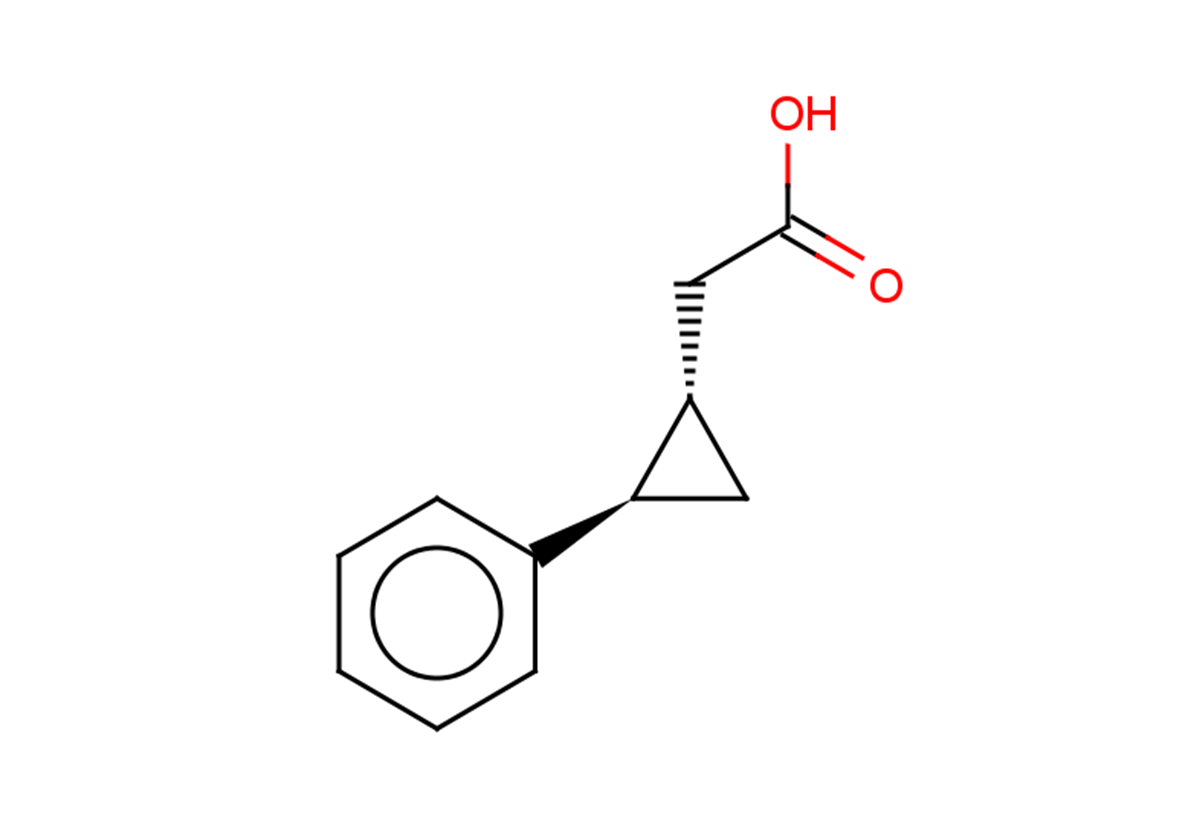 rac-2-[(1R,2S)-2-phenylcyclopropyl]acetic acid, trans