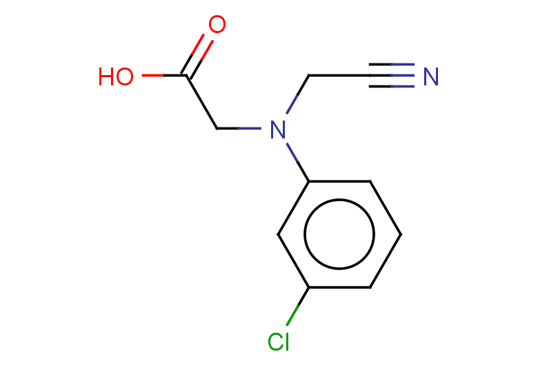 2-[(3-chlorophenyl)(cyanomethyl)amino]acetic acid