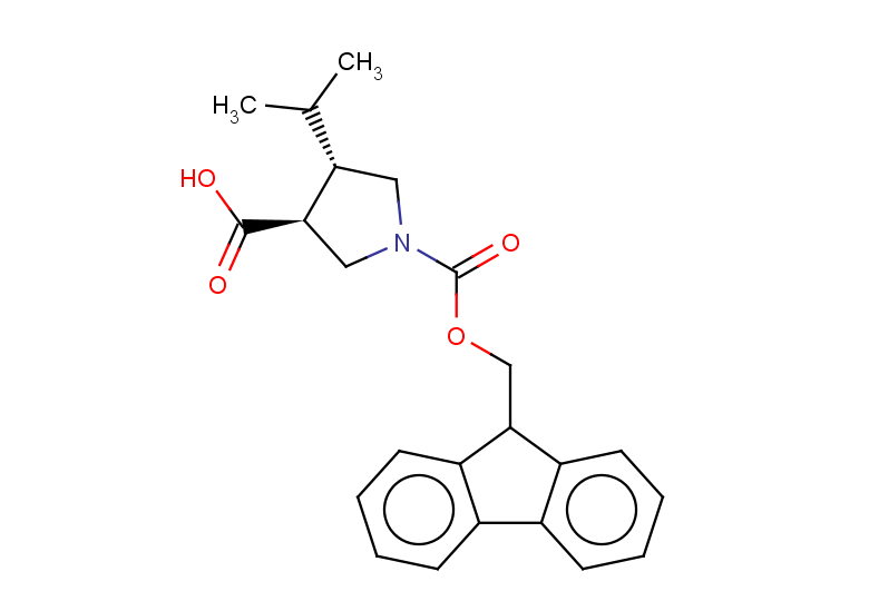 rac-(3R,4R)-1-{[(9H-fluoren-9-yl)methoxy]carbonyl}-4-(propan-2-yl)pyrrolidine-3-carboxylic acid, trans