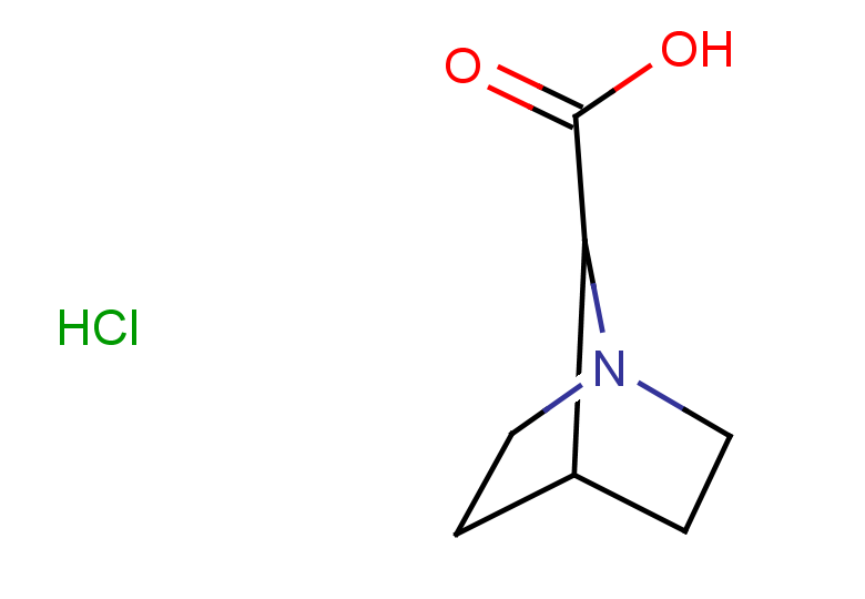 1-azabicyclo[2.2.1]heptane-7-carboxylic acid hydrochloride