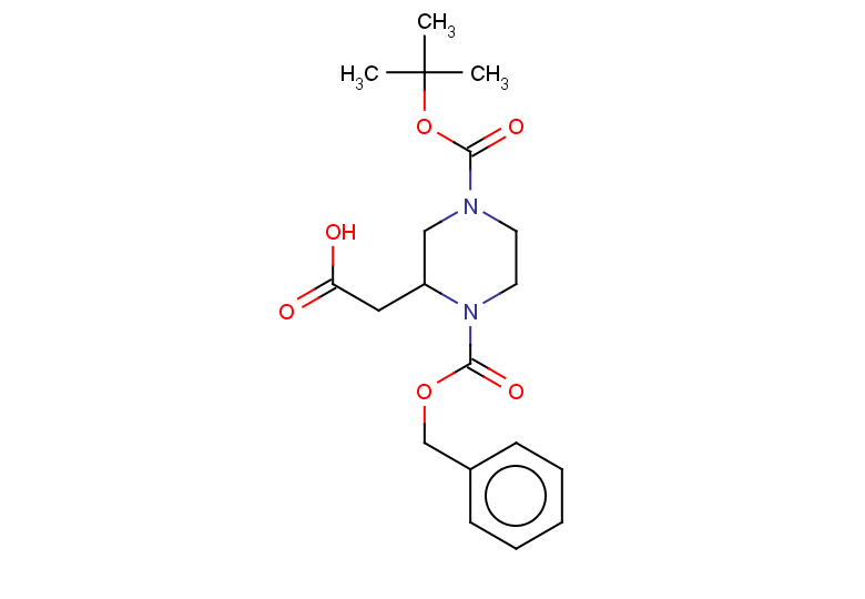 2-{1-[(benzyloxy)carbonyl]-4-[(tert-butoxy)carbonyl]piperazin-2-yl}acetic acid