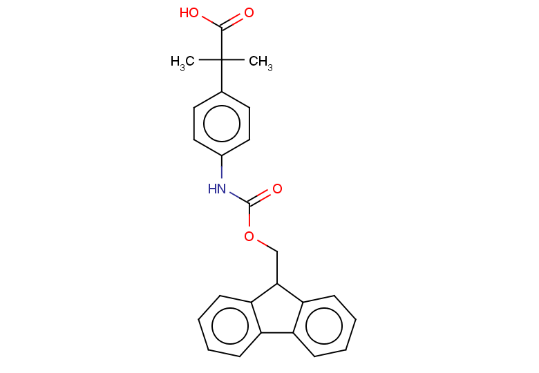 2-[4-({[(9H-fluoren-9-yl)methoxy]carbonyl}amino)phenyl]-2-methylpropanoic acid