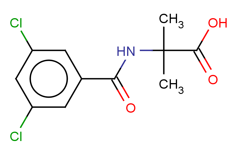 2-[(3,5-dichlorophenyl)formamido]-2-methylpropanoic acid