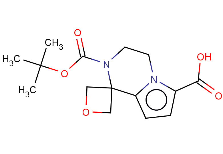 2'-[(tert-butoxy)carbonyl]-3',4'-dihydro-2'H-spiro[oxetane-3,1'-pyrrolo[1,2-a]pyrazine]-6'-carboxylic acid