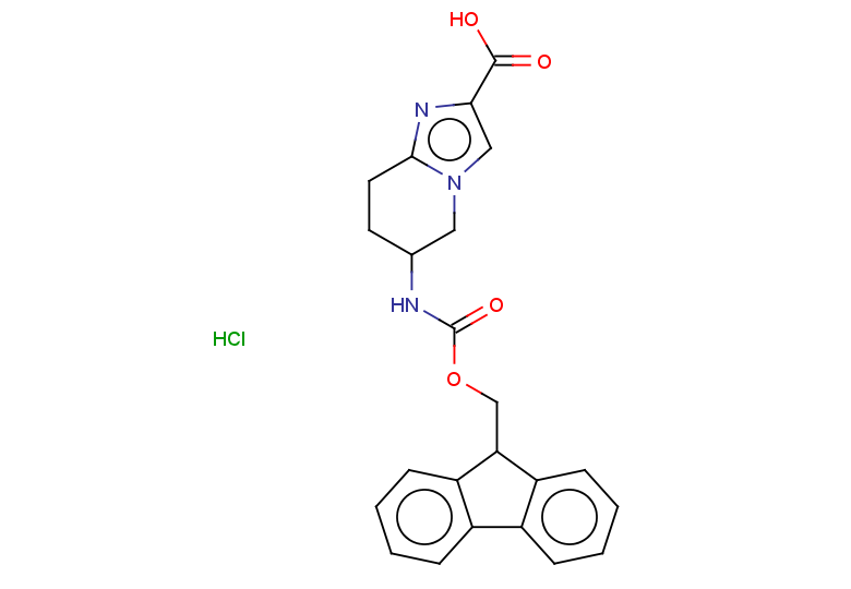 6-({[(9H-fluoren-9-yl)methoxy]carbonyl}amino)-5H,6H,7H,8H-imidazo[1,2-a]pyridine-2-carboxylic acid hydrochloride