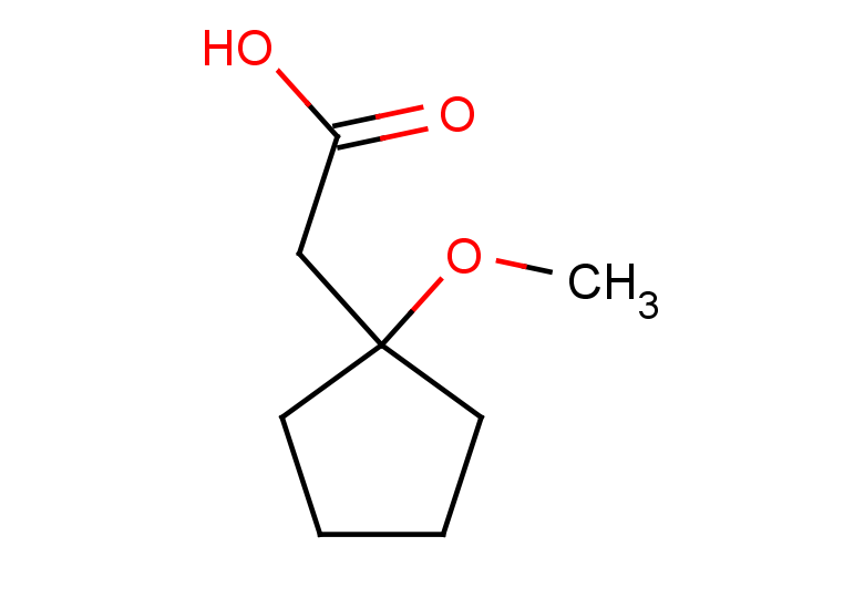 2-(1-methoxycyclopentyl)acetic acid